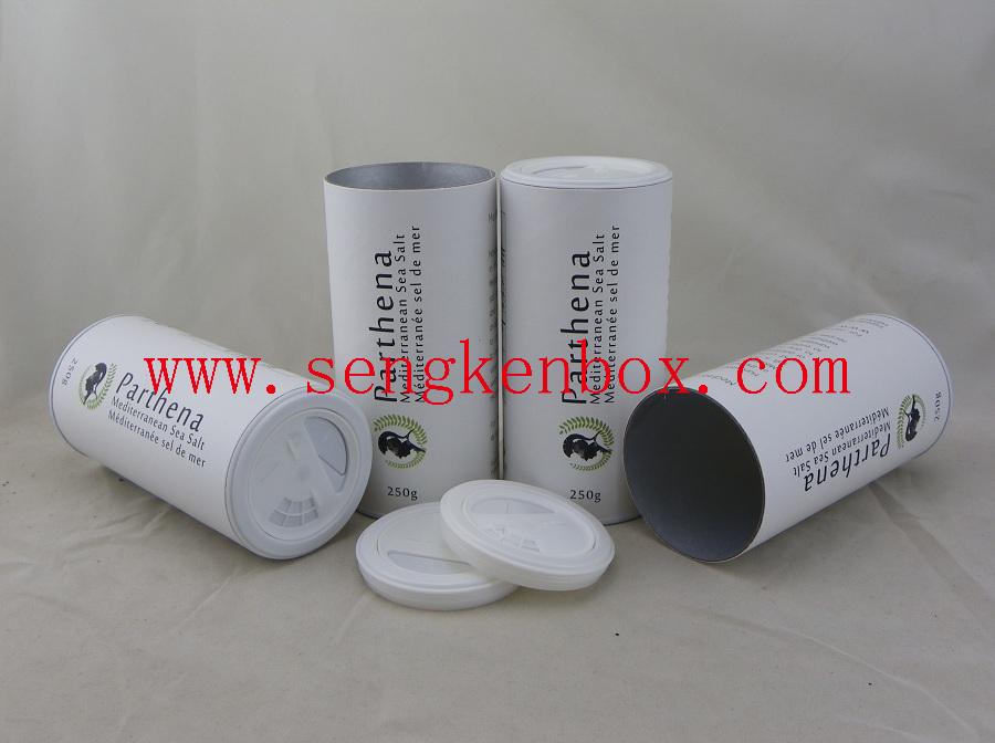 Sea Salt Packaging Paper Cans