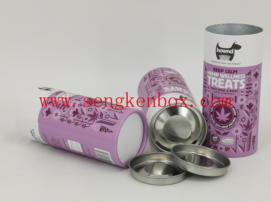 Foodstuffs Packaging Paper Canister