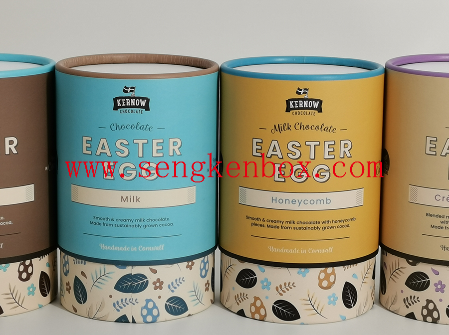 Rolled Edge Paper Cardboard Cans