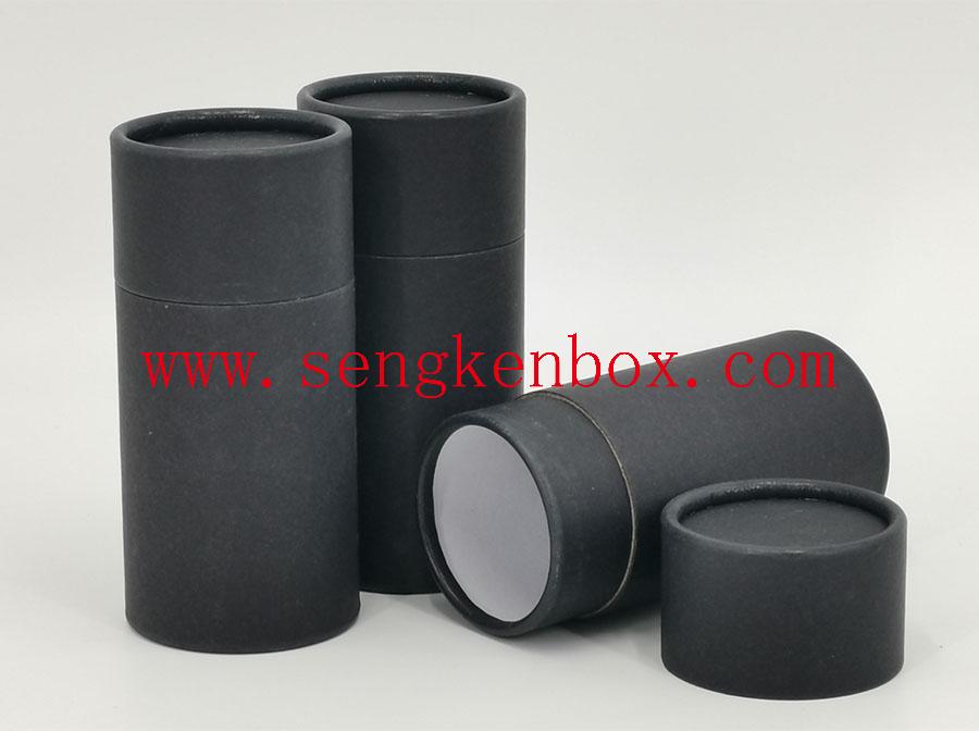 Tea Packaging Black Paper Tube