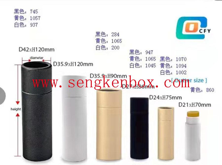  Push Up Paper Paper Tube Packaging