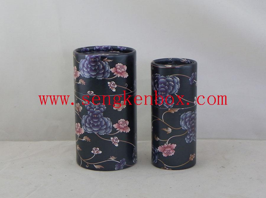 Round Paper Tea Packaging Cans