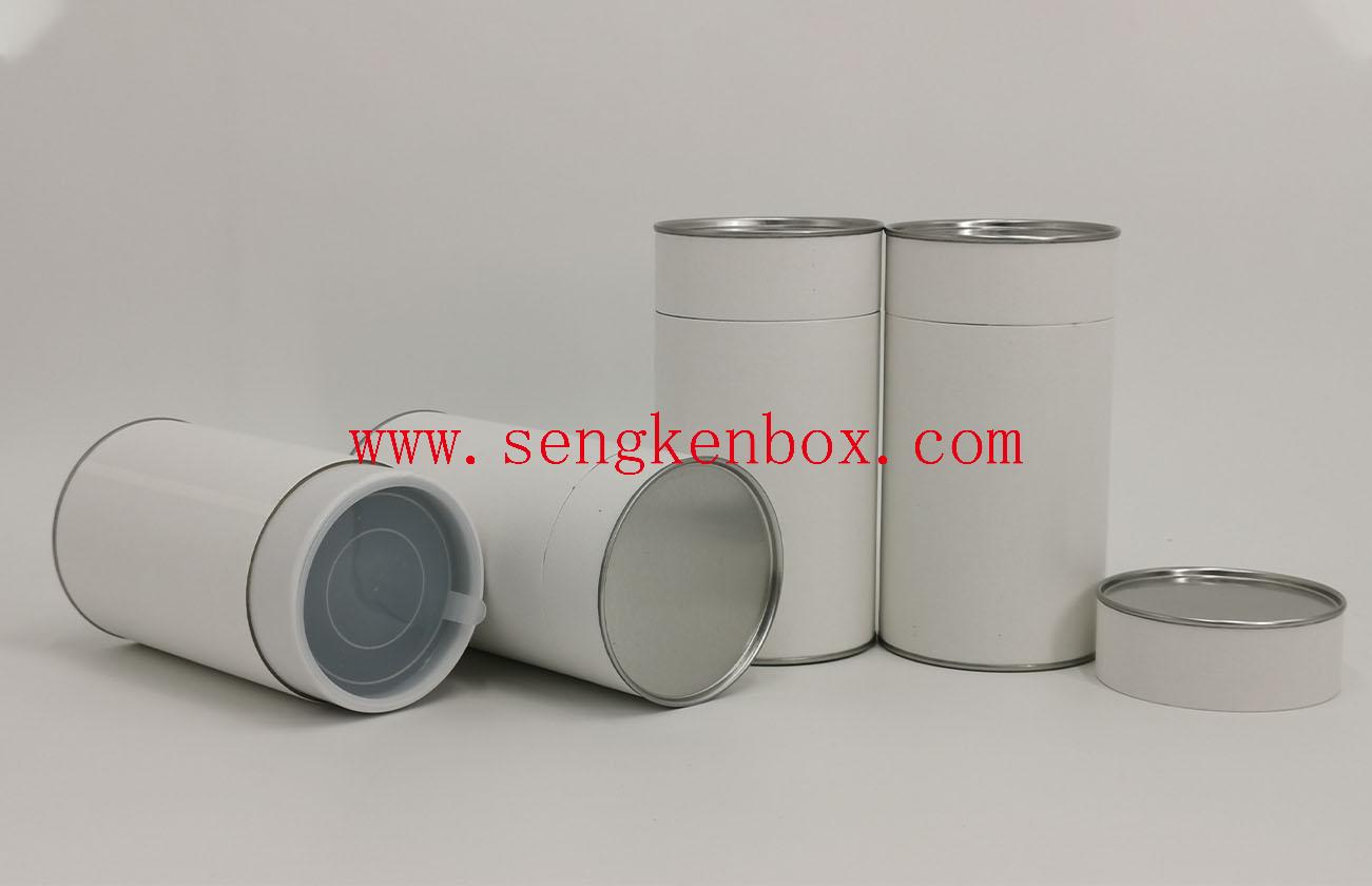 Dust-proof Plastic Cover Paper Cans Packaging