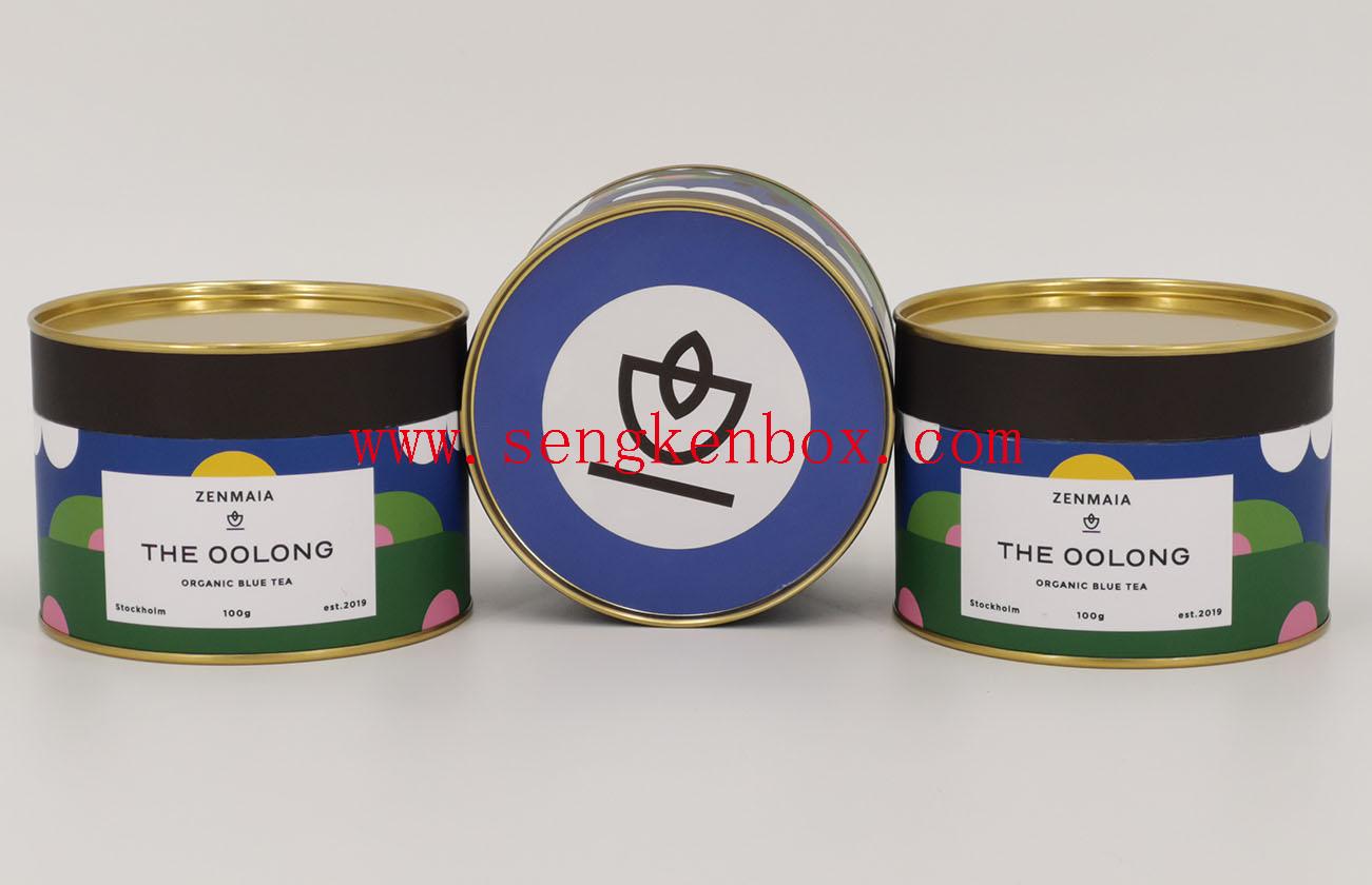 Tea Packaging Paper Cans