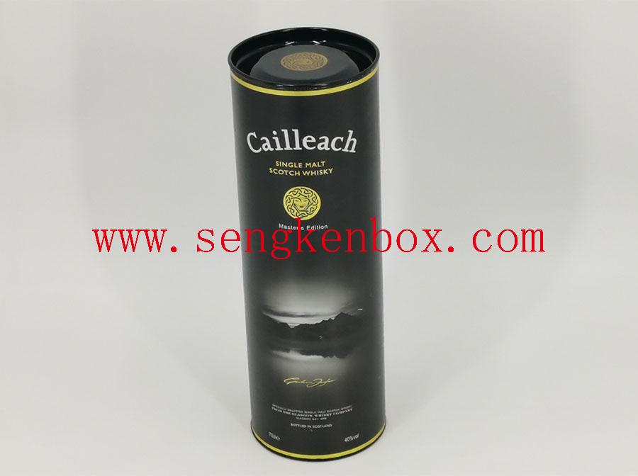 Wine Packaging Cylinder Box