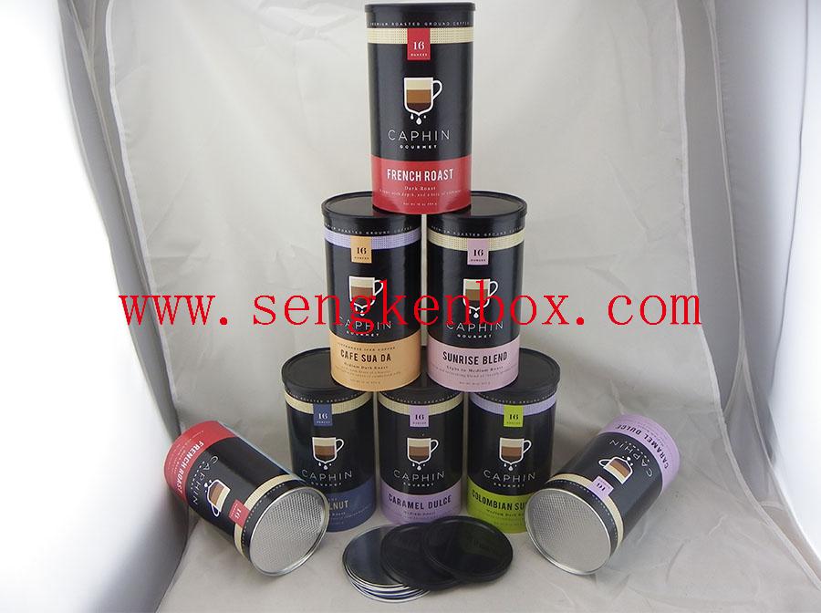Coffee Packaging Paper Canister