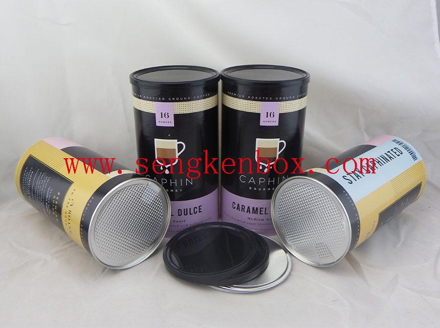 Paper Cans With Tear Foil Seal