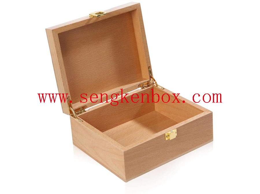 Wooden Box With Simple Style