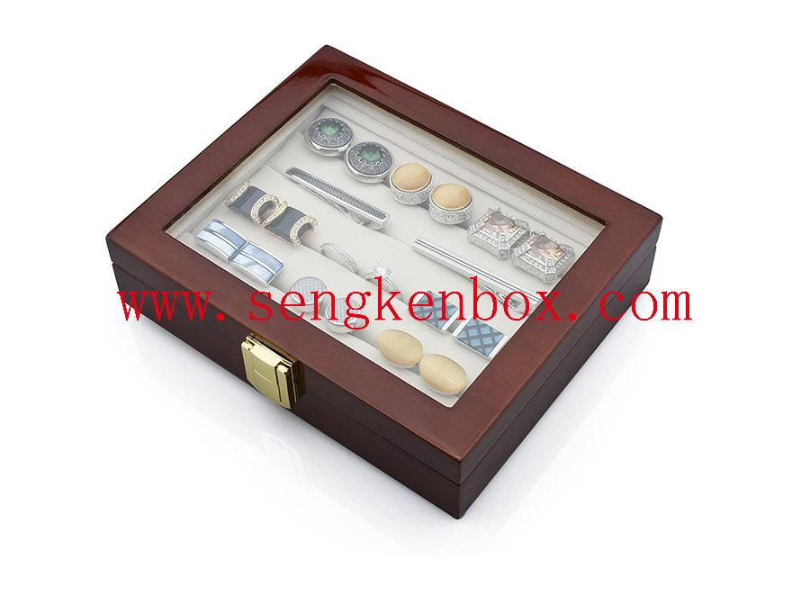 Packaging Wooden Box With Visual Windows