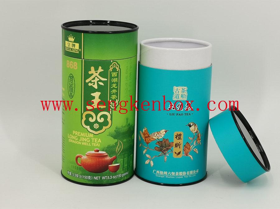Customization Tea Paper Cans Packaging