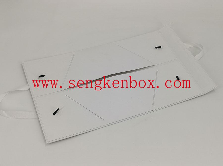 Paper Card Box With Silk Strap