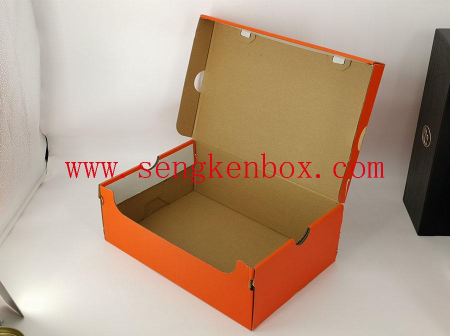 Black Foldable Shoe Paper Case