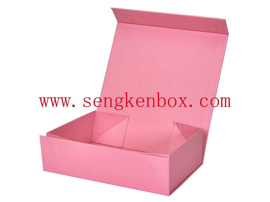 Różowe magnetyczne pudełko do pakowania