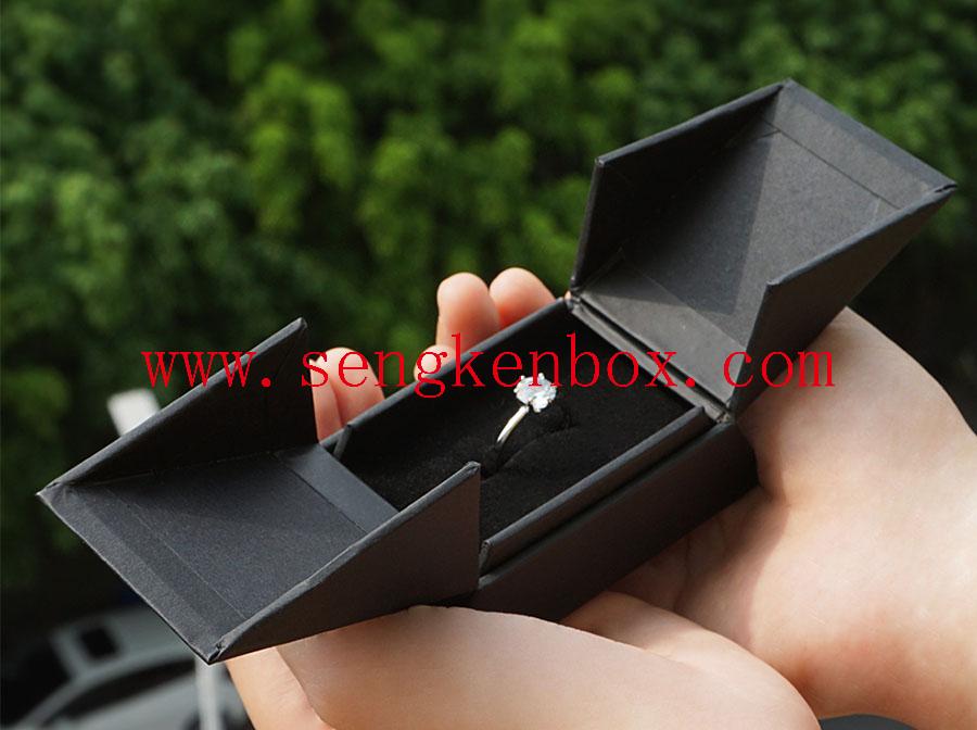 Podwójne opakowanie z otwartym pierścieniem Papierowe pudełko na prezenty