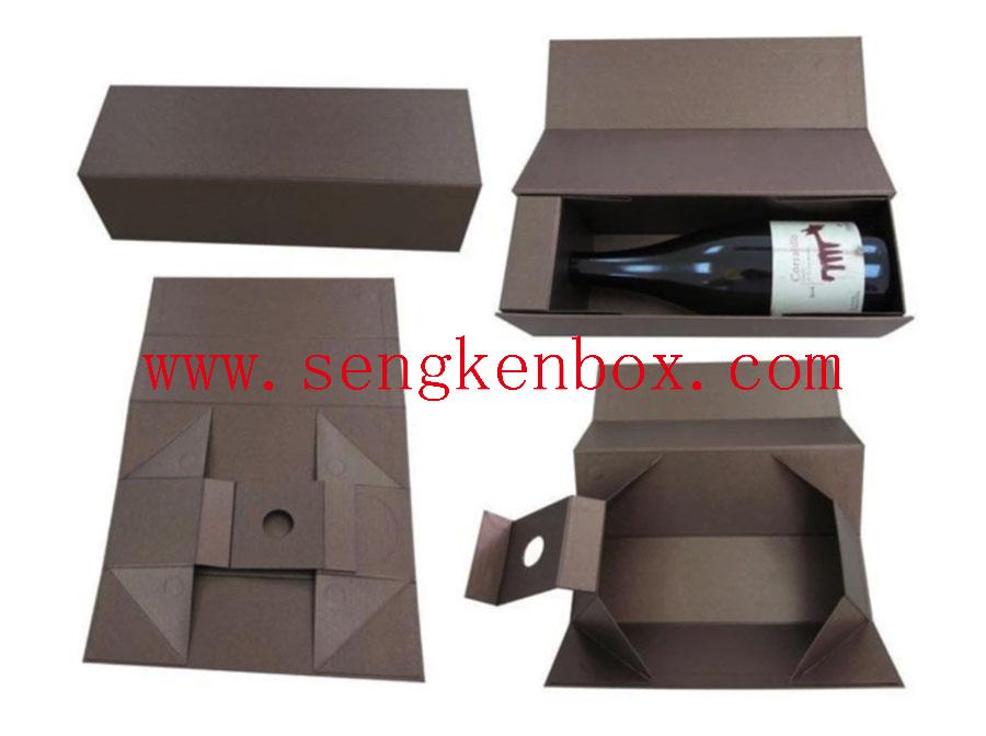 Pudełko papierowe do pakowania ciemnego wina