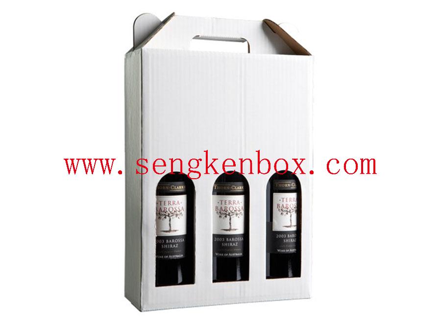 Pudełko papierowe do pakowania czerwonego wina