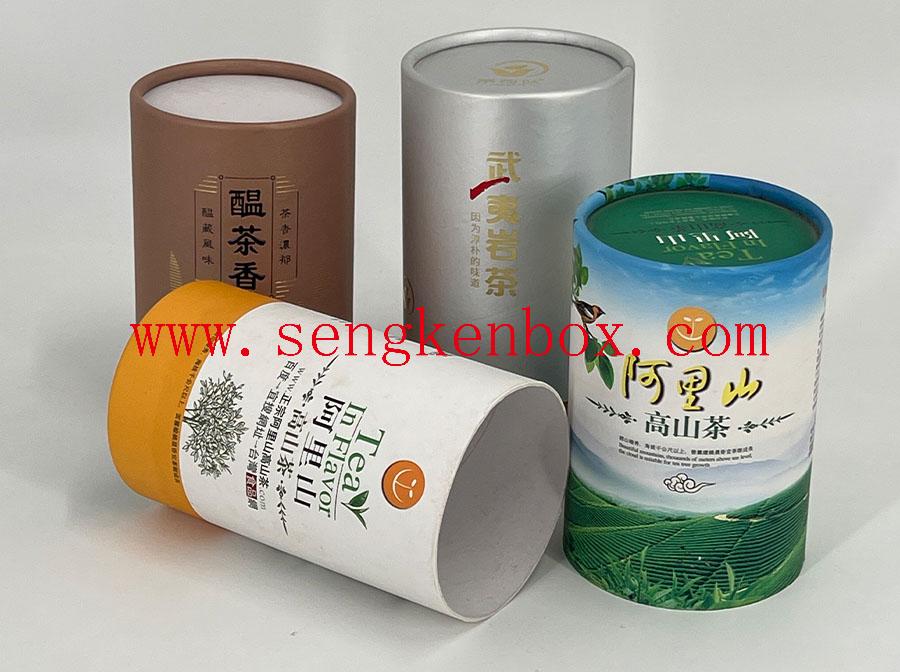 Różne Typy Papierowych Puszek Herbaty