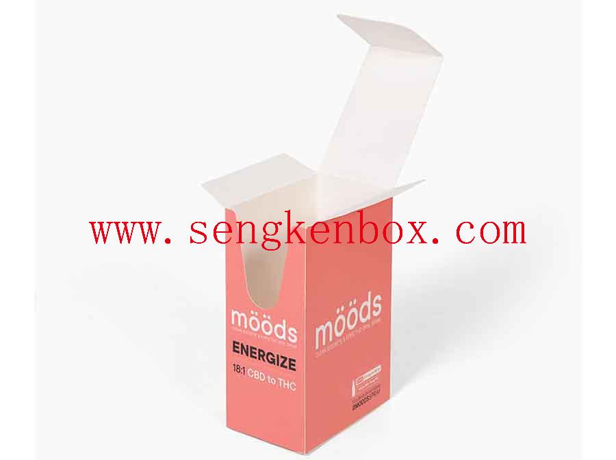Biodegradowalne pudełko upominkowe z papieru kosmetycznego