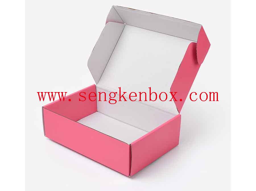 Różowe Luksusowe Papierowe Pudełko