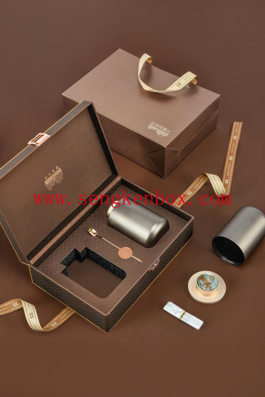 Leather Tea Packaging Box
