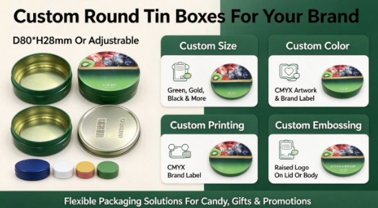 Food Packaging Tinplate Can