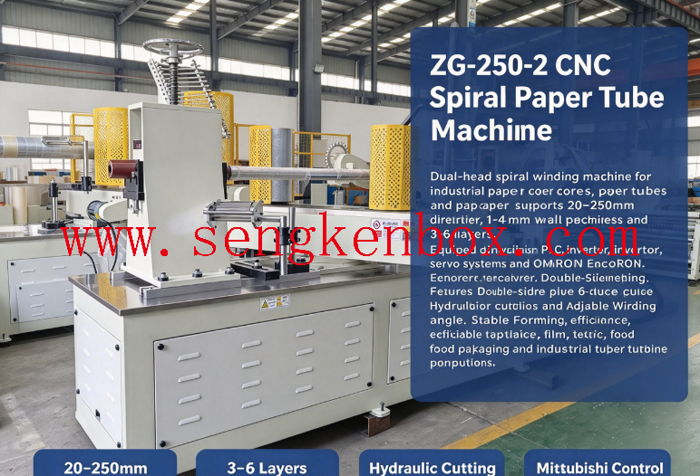 spiral paper tube machine