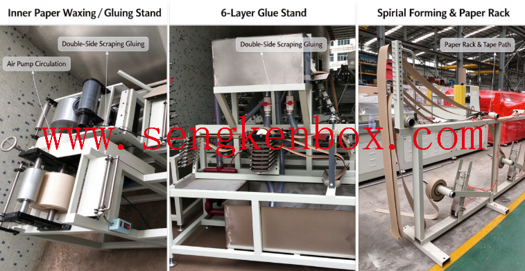 paper core making machine