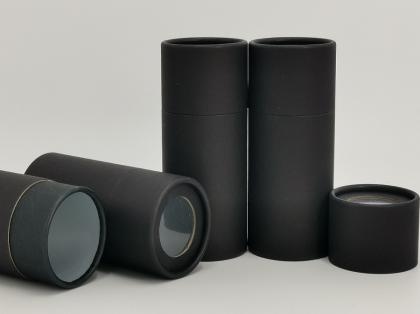 Tea Packaging Black Paper Tube