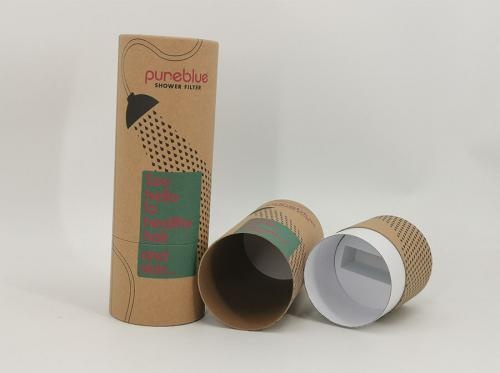 Shower Filter Kraft Paper Tube Packaging