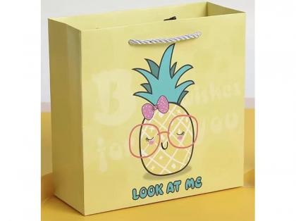 Paper Bags With Cartoon Design