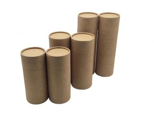Gift Paper Tube Packaging With Ribbon