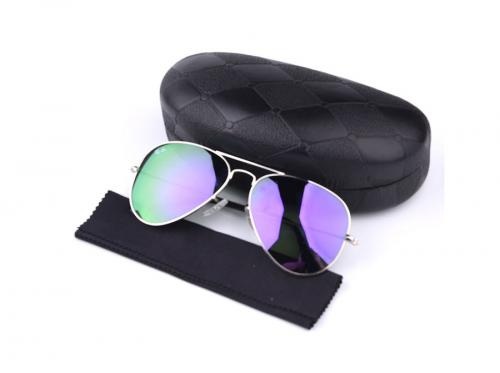 Metal Hard Sunglasses Custom Eyewear Leather Cases