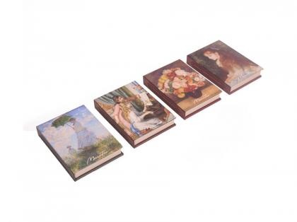 Paper Eyeshadow 6 Colors Square Box