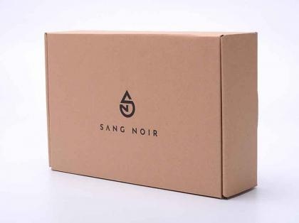Eco Friendly Custom Logo Clothing Brown Box