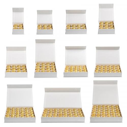 Sprzedaż OEM i ODM Manufacturer Custom Size Square Rectangular Chocolate Gift Box with Divider Cardboard