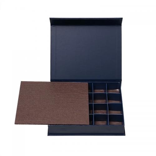 Sprzedaż OEM i ODM Chocolate Bar Macaroon Packaging Gift Box with Paper Cover