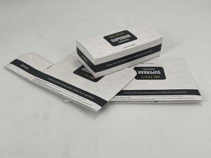 Sprzedaż OEM i ODM Luxury Folding Gift Box Classic Black Large Presentation Cosmetic Hamper Box