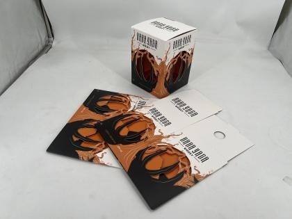 Sprzedaż OEM i ODM UV Printing Hollow Wine Packaging Box White Cardboard Paper Box