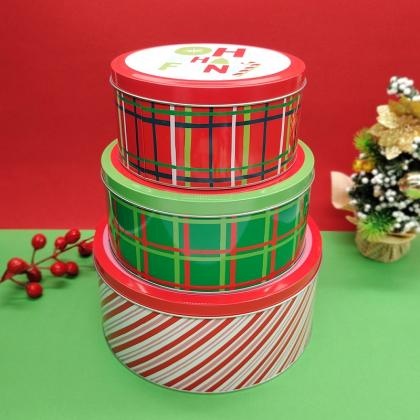 Wholesale Supply Christmas Tin Box