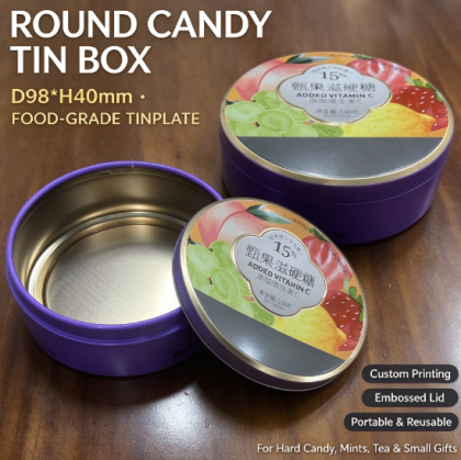 Customer Triangular Tin Box
